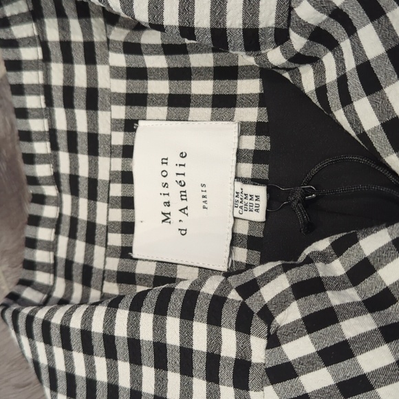 Maison d' Amélie Gingham Blazer/Jacket - Picture 4 of 12